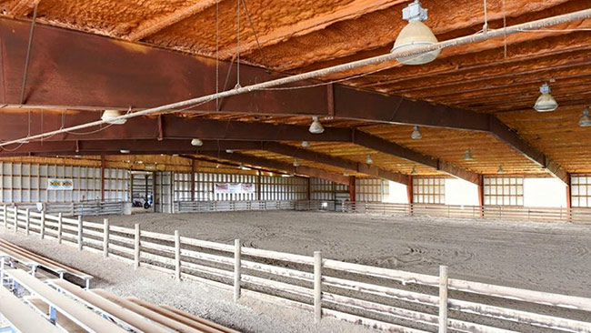 Large Arena at Rodeo Run Stables
